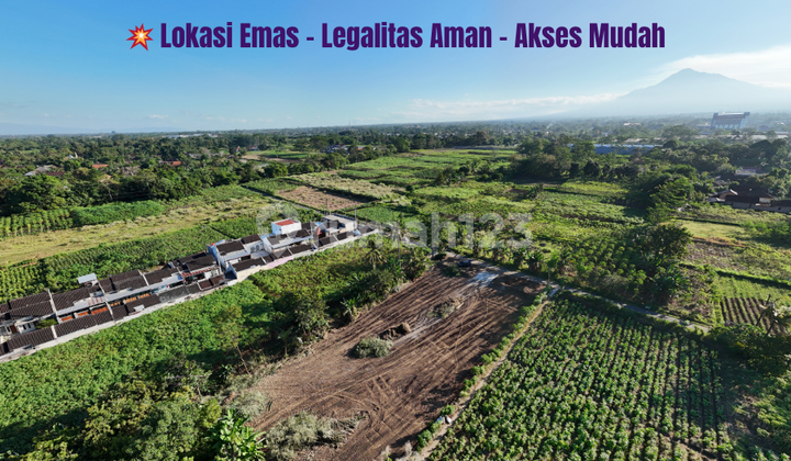 Kavling Pekarangan SHM, Akses Jalan 5 Meter