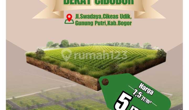 Tanah Kavling Murah Lokasi Strategis Dekat Kemana Saja Cikeas