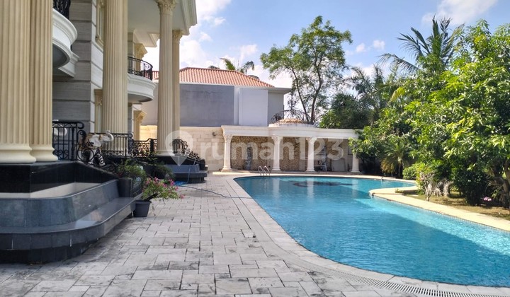 For Sale: House with Golf View and Elegant Pool in Graha Famili, West Surabaya