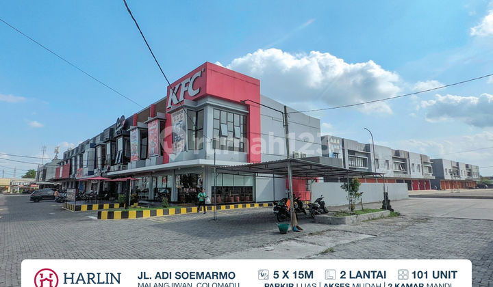 [For Rent] 2-story shophouse on Adi Soemarmo Street, Colomadu 1