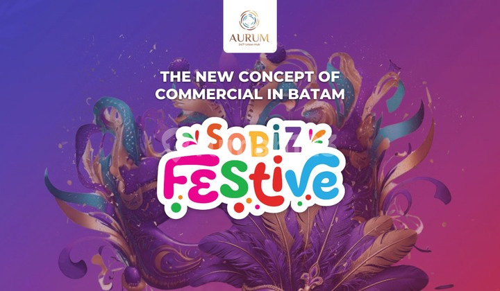 ✨ AURUM Nex Phase "SOBIZ FESTIVE", Ruko Cantik 