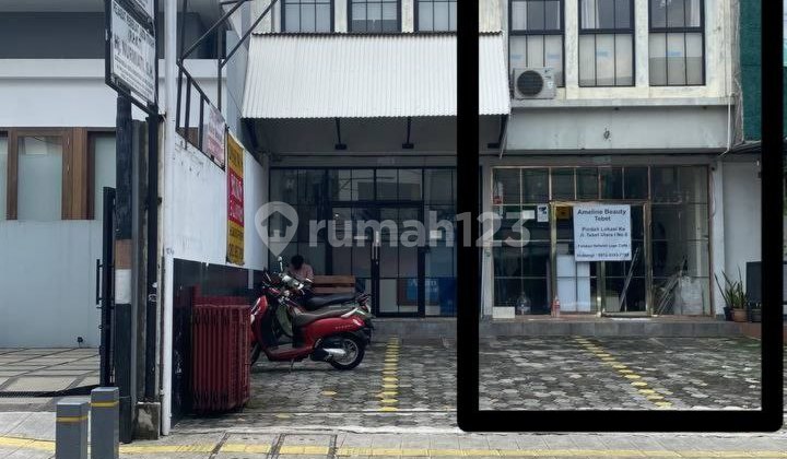 DISEWAKAN RUKO 3 LANTAI TANAH 113m² DI SENTRA BISNIS JALAN TEBET RAYA DISEWAKAN RUKO 3 LANTAI TANAH 113m² DI SENTRA BISNIS JALAN TEBET RAYA