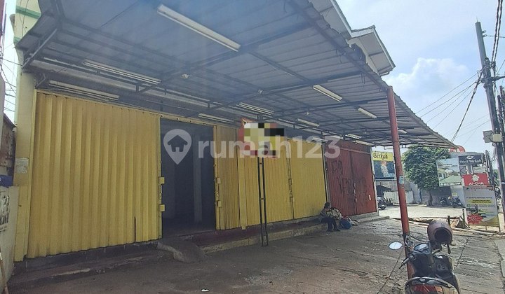 DISEWAKAN RUUKO GANDENG TANAH 203 DI JALAN UTAMA BKT DUREN SAWIT (mb)
