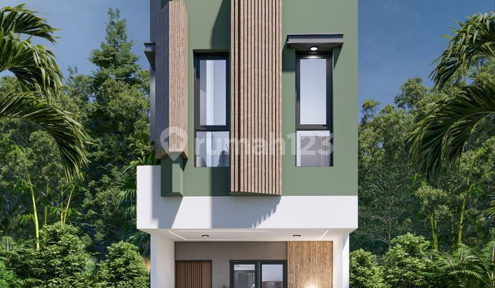 Dijual Rumah Baru Estetik 4 Kamar di Utan Kayu Jakarta Timur