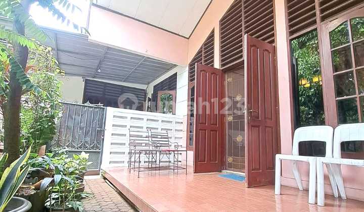 BANGUNAN LAMA LAYAK HUNI PLUS PAVILIUN DENGAN BERBAGAI FASILITAS DI DI CINERE - DEPOK PERBATASAN JAKSEL 1