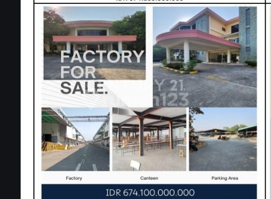 Di Jual Pabrik,Gudang Dan Mess EKS Garmen Lokasi Di Purwakarta Di Jual Pabrik,Gudang Dan Mess EKS Garmen Lokasi Di Purwakarta