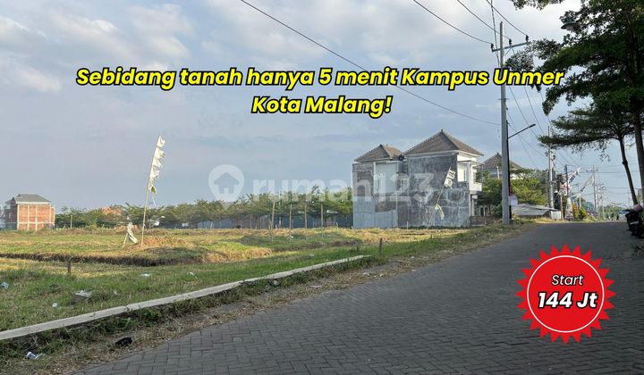 Bandulan Land Plot Malang City - 5 Minutes to Unmer