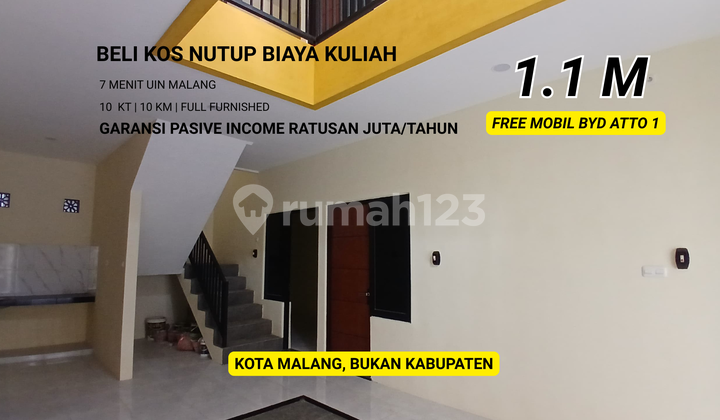 Kost Malang Kota Turun Harga 975Juta Khusus Februari