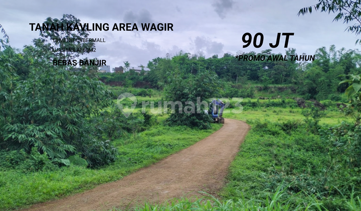 Tanah Kavling Murah Area Wagir Legalitas SHM