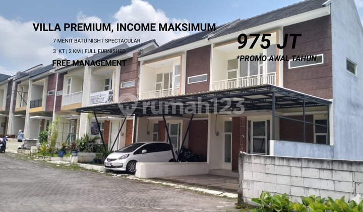 Villa Premium Kota Batu Dekat dengan Jatim Park