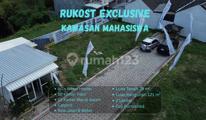 Passive Income Hundreds of Millions Per Year Exclusive Dorm For Sale 5 Minutes to UIN Malang Campus Two-Car Access 1