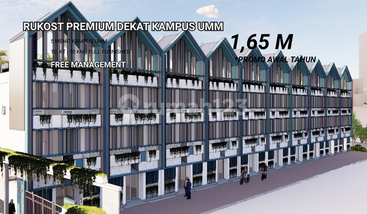 Rumah Kost Full Furnished Dekat Kampus Umm