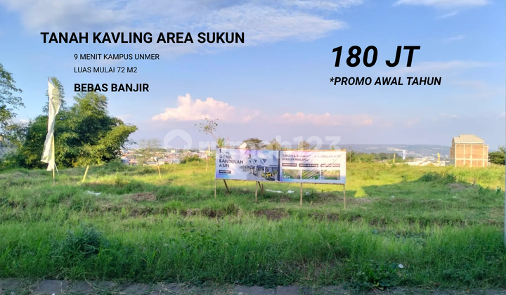 Tanah Kavling Bebas Banjir 9 Menit Kampus Unmer