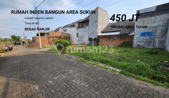 Rumah Type 36 Area Sukun Lingkungan Sudah Terbentuk