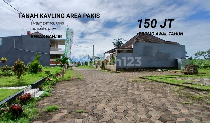 Pakis Land Plot Area Near Pakis Toll Exit