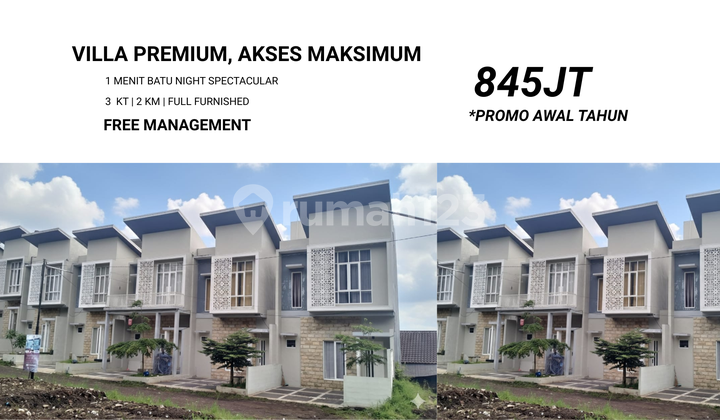 Full Furnished Villa SHM 1 Menit Batu Night Spectacular Full Furnished Villa SHM 1 Menit Batu Night Spectacular