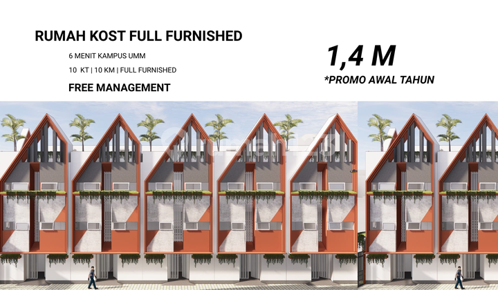 Rumah Kost Area Landungsari Full Furnished Rumah Kost Area Landungsari Full Furnished