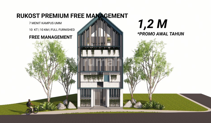 Rumah Kost Area Dau, Legalitas SHM, Bebas Banjir Rumah Kost Area Dau, Legalitas SHM, Bebas Banjir