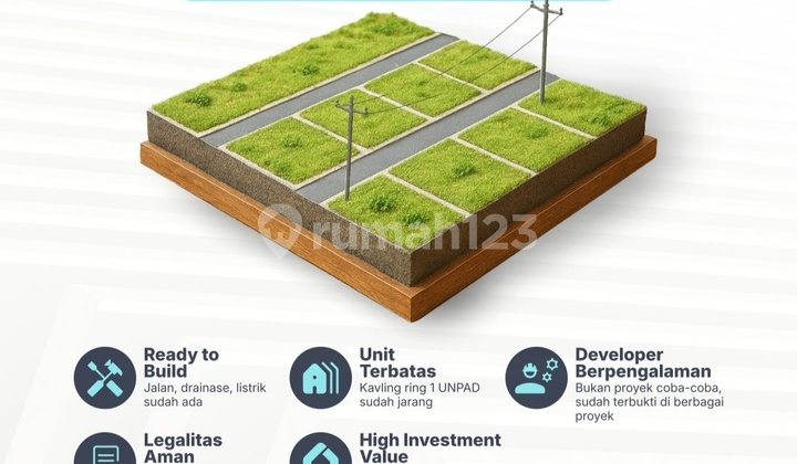 Tanah Jatinangor Cocok Untuk Kost-kostan Unpad