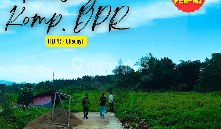 Kavling DPR cileunyi lokasi strategis 10 menit tol