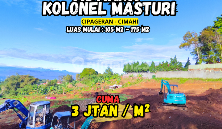 KAVLING MURAH CIMAHI COCOK UNTUK HUNIAN ASRI UDARA SEJUK