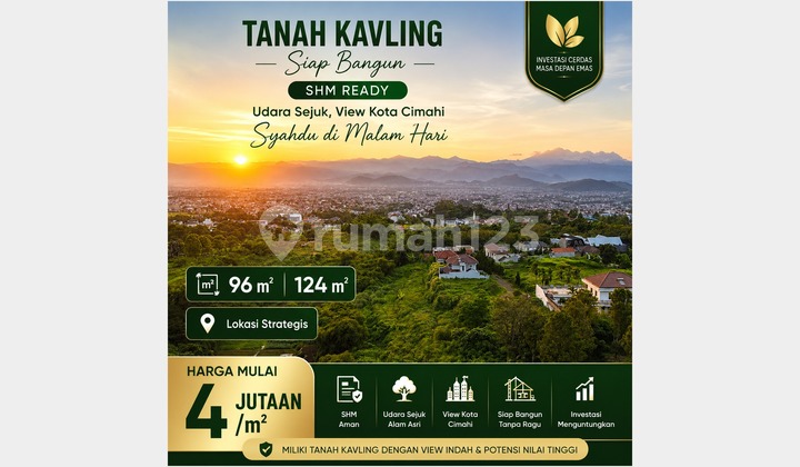 Investasi Cerdas Kavling Tanah di Kolonel Masturi Kota Cimahi!