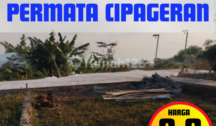 TANAH CIPAGERAN CIMAHI SUDAH PECAH SHM TINGGAL BALIK NAMA