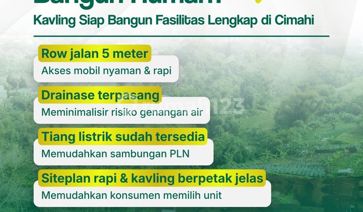  Tanah Dijual Cipageran Cimahi Kolmas