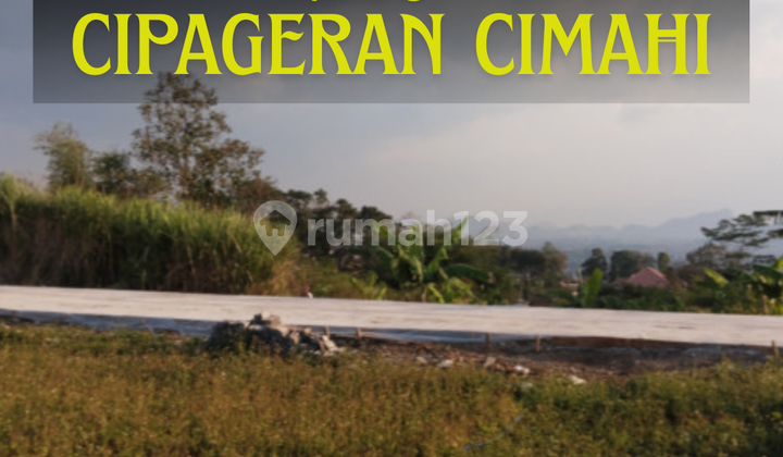 TANAH CIPAGERAN CIMAHI SUDAH PECAH SHM TINGGAL BALIK NAMA