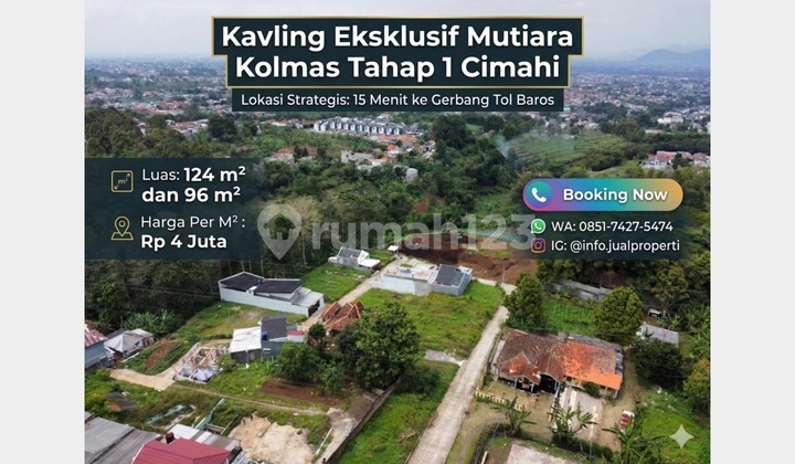 Kavling Eksklusif Mutiara Kolmas Tahap 1 Cimahi Kavling Eksklusif Mutiara Kolmas Tahap 1 Cimahi