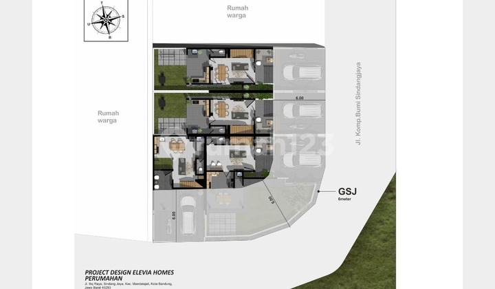 Rumah 3Kt City View Dekat Uin Sgd Bandung