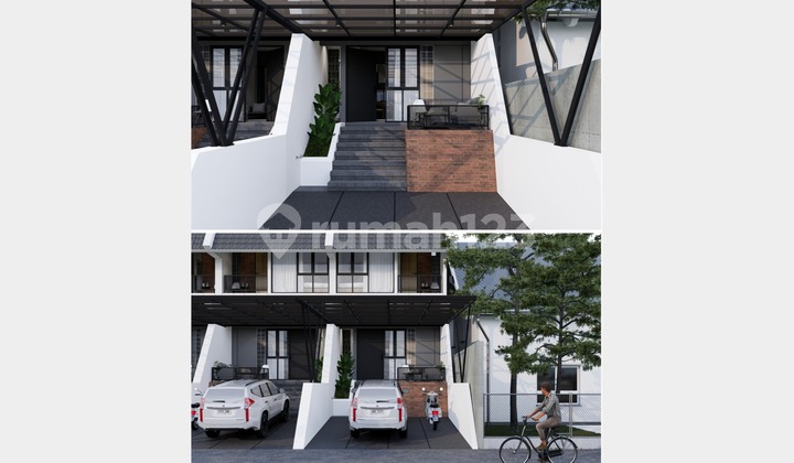 Hanya 4 Unit! Rumah Eksklusif 2 Lantai di Pusat Kota Bandung 2
