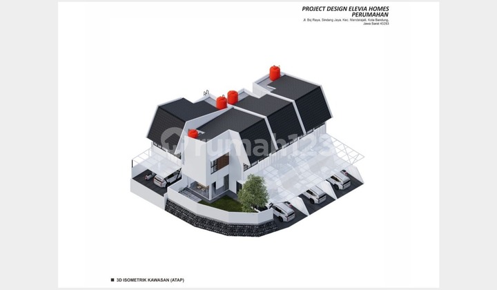 Rumah Modern 3Kt Dekat Fasilitas Kota Bandung