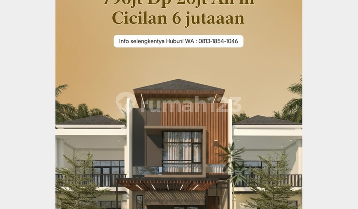 Rumah 2 Lantai Dekat Arcamanik Antapani Kota Bandung