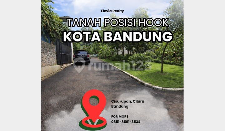 Land Position Hook Bandung City Exclusive Only 2 Units