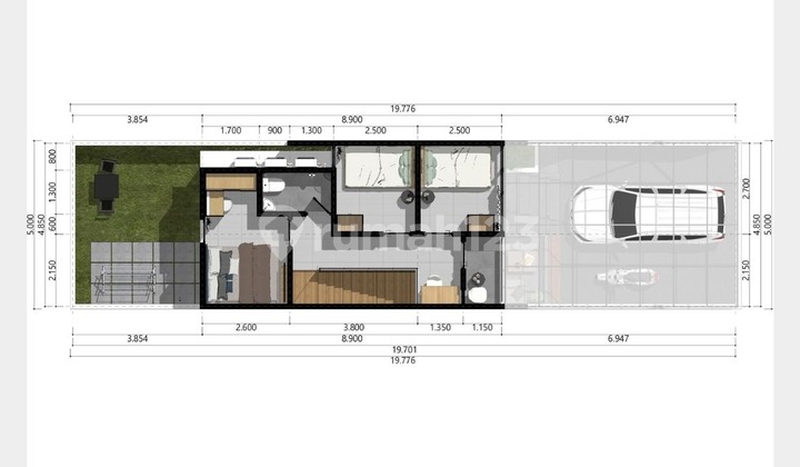 2-Storey House Wide Road Mandalajati Bandung 2