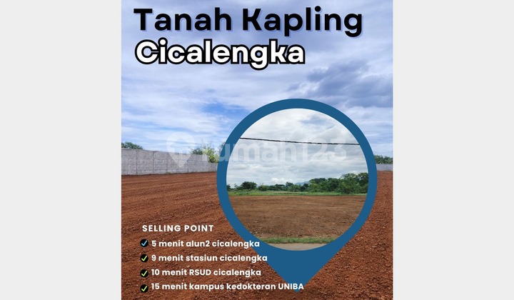 Plot of Land for Sale in Cicalengka, Only 5 Minutes to the Station