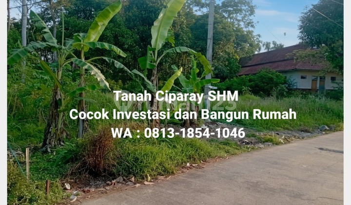 Ciparay Land Investment with SHM Ready to Build, 20 Minutes from Buahbatu Ciparay Land Investment with SHM Ready to Build, 20 Minutes from Buahbatu