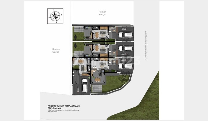 Rumah Baru Mandalajati 2 Lantai City View