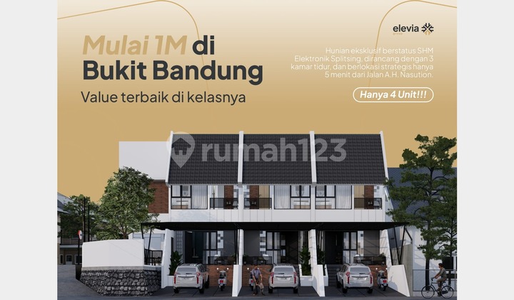 Rumah Baru Dekat Hermina Arcamanik Bandung DP 0%