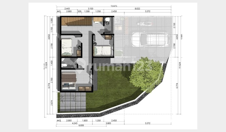 Dijual Rumah 2 Lantai 3Kt di Bandung Kota 2