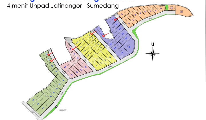 KAVLING KOST STRATEGIS JATINANGOR-BANDUNG 4 MENIT KE UNPAD - INVESTASI UNTUNG BESAR