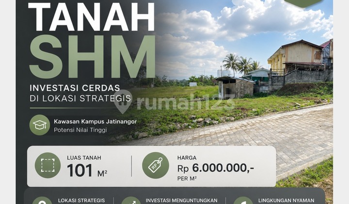 Tanah Kavling Cocok untuk Investasi Kawasan Kampus Jatinangor Tanah Kavling Cocok untuk Investasi Kawasan Kampus Jatinangor
