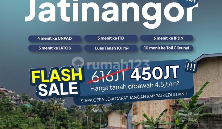 Flash Sale! Kavling Jatinangor Dekat Unpad Hanya 450 Juta Flash Sale! Kavling Jatinangor Dekat Unpad Hanya 450 Juta