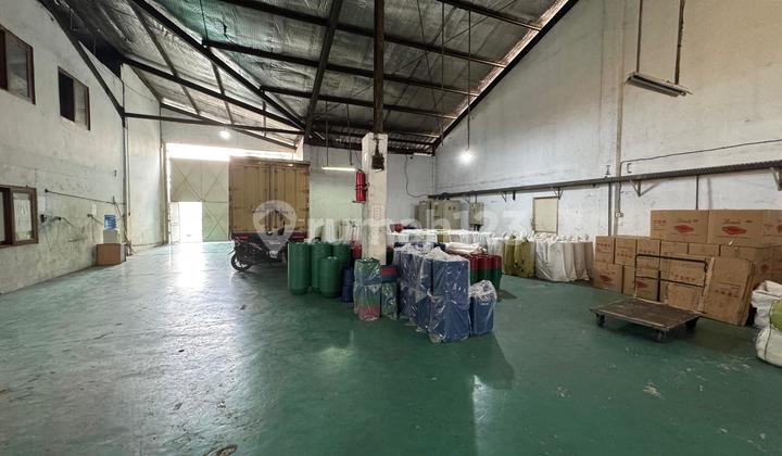 GUDANG RAWA KOMPENI BENDA DI TANGERANG LT 1933 2 LANTAI + BANGUNAN KANTOR