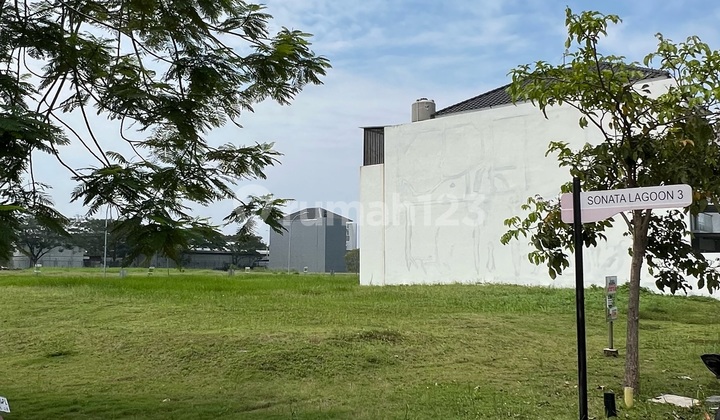 Dijual Kavling Hoek Sonata Lagoon Golf Island