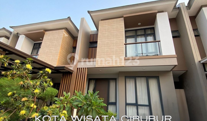 Rumah Modern 2 Lantai Semi-Furnished di Kota Wisata Cibubur - SHM