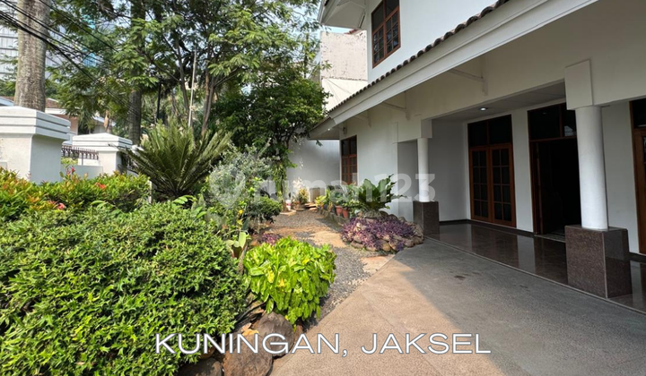 Luxurious Serene House Full Marble in Premium Location Kuningan, South Jakarta - Freehold Certificate