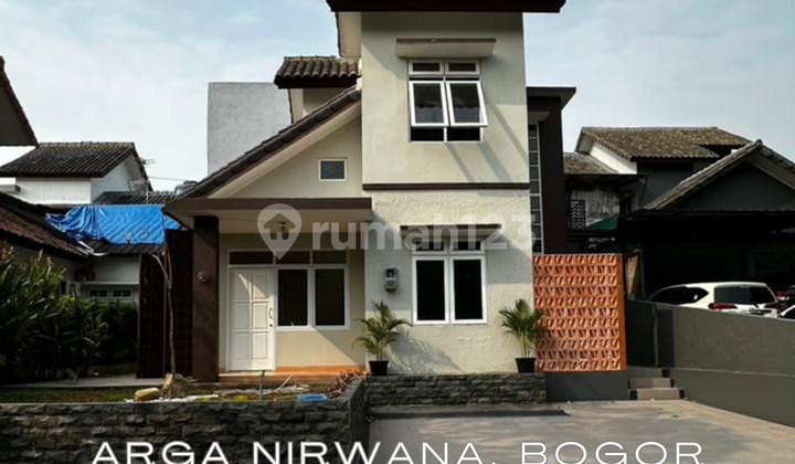 Modern 2-Story House Ready to Occupy in Arga Nirwana, Bogor - Freehold Certificate