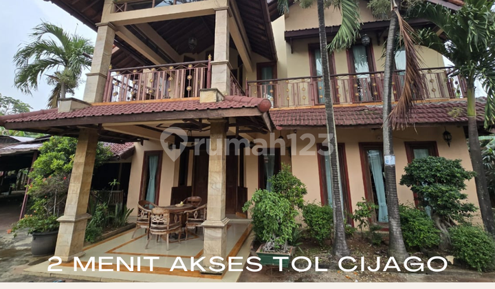 2-Storey Serene House, Spacious Yard, Strategic Location Near Cijago Toll Road - Freehold Title